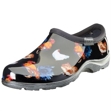 Sloggers Womens Shoe Classic Chicken Black Size 8