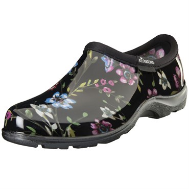 Sloggers Womens Shoe Ditsy Spring Black Size 6