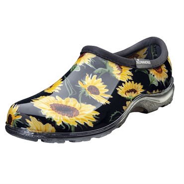 Sloggers Womens Shoe Sunflower Black Size 8