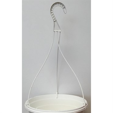 POPP MHJ 40 3 STRAND HANGER WHITE 348/CS