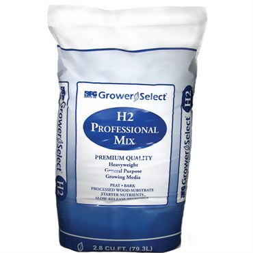 BFG Grower Select H2 MTI 2.8cf Peat/Southern Bark Mix — Single Unit