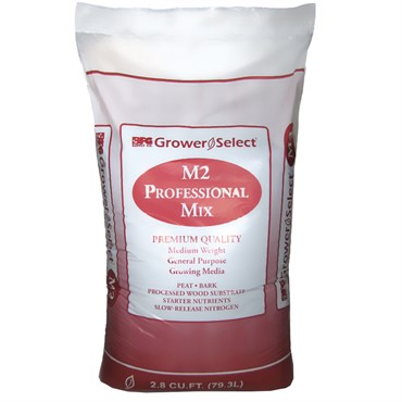 BFG Grower Select M2 MTI 2.8cf Peat/Southern Bark Mix — Single Unit