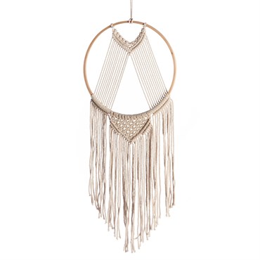 Primitive Macrame Dream Catcher
