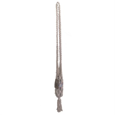 Primitive Macrame Water Bottle Holder