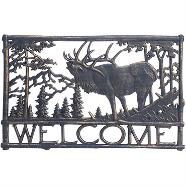 Painted Sky Welcome Sign Elk