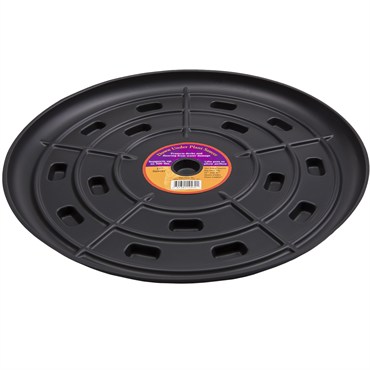 Plant Stand 17" Down Under Saucer Black