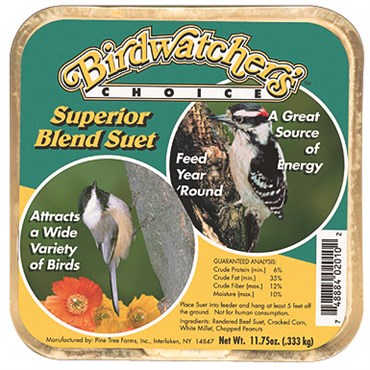 Pine Tree 11oz Superior Blend Suet Cake MADE IN THE USA