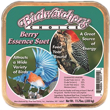 Pine Tree 11oz Berry Essence Suet Cake MADE IN THE USA