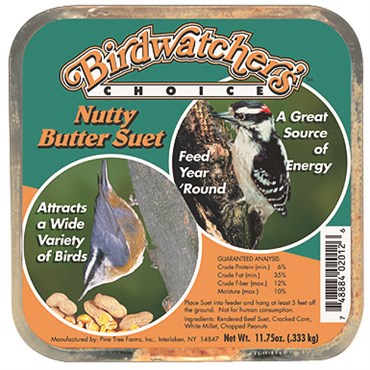Pine Tree 11oz Nutty Butter Suet Cake MADE IN THE USA