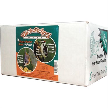 Pine Tree 11oz Nutty Butter Suet 10 Pack