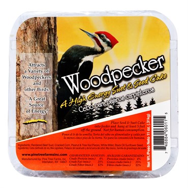 Pine Tree 11oz Woodpecker High Energy Suet