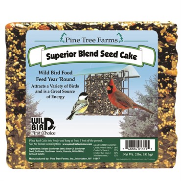 Pine Tree 2# Superior Blend Seed Cake MADE IN THE USA