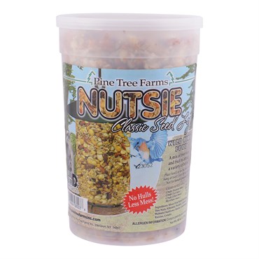 Pine Tree 40oz Nutsie Classic Seed Log MADE IN THE USA