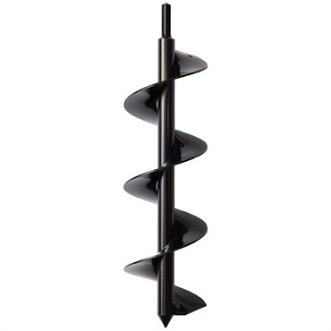 Power Planter 3"x12" Garden Auger Black