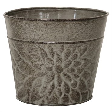 Robert Allen 6" Laurel Planter Greige