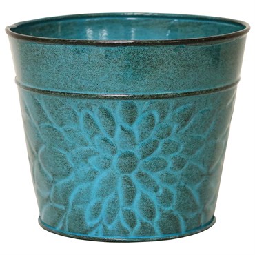 Robert Allen 8" Laurel Planter Lagoon
