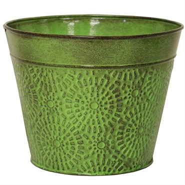 Robert Allen 8" Cove Bowl Planter Sweet Pea