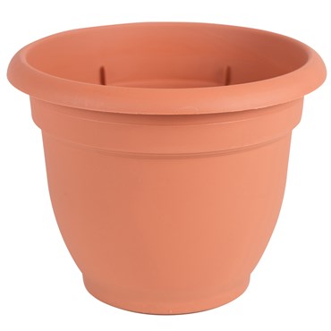 Bloem 12" Ariana with Grid Planter Terra Cotta