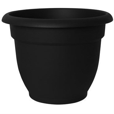 Bloem 8" Ariana with Grid Planter Black*