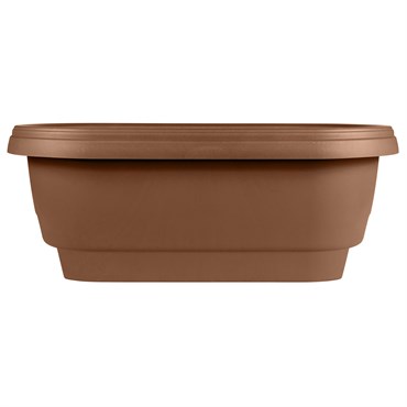 Bloem 24" Deck Rail Planter Chocolate
