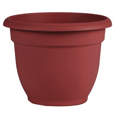 Bloem 8" Ariana With Grid Planter Burnt Red