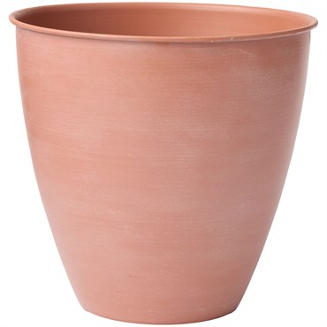 Bloem 12" Arbor Terra Cotta Metal Planter