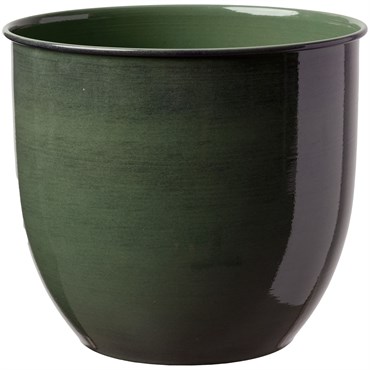 Bloem 12" Canyon Basil Metal Planter
