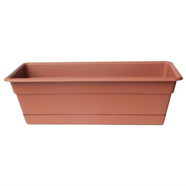 Bloem 24" Dura Cotta Window Box Terra Cotta