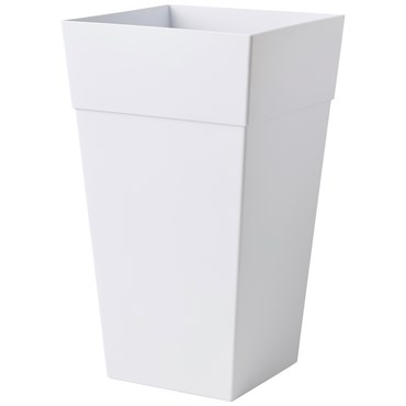 Bloem 25" Finley Tall Square Casper White