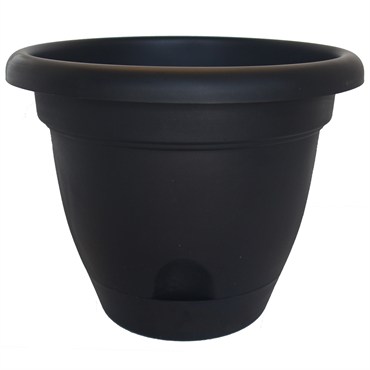 Bloem 8" Lucca Planter Black