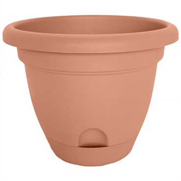 Bloem 12" Lucca Planter Terra Cotta