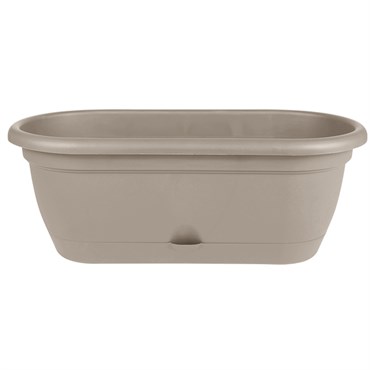Bloem 18" Lucca Window Box Pebble Stone