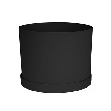 Bloem 6" Mathers Planter Black