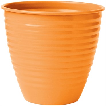 Bloem 12" Nova Mango Metal Planter