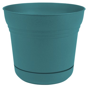 Bloem 10" Saturn Planter Bermuda Teal