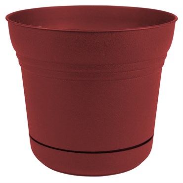 Bloem 12" Saturn Planter Burnt Red