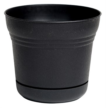 Bloem 14" Saturn Planter Black