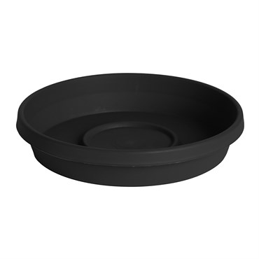 Bloem 20" Terra Saucer Black