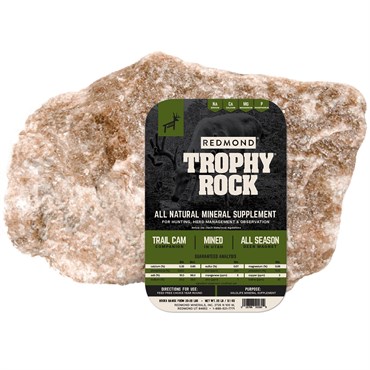 Redmond 20# Trophy Rock All Natural Mineral Supplement for Deer