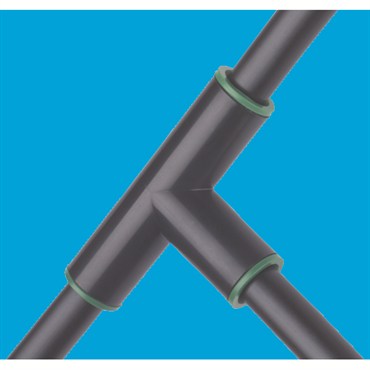 Rain Drip 1/2" Compression Tee Bulk