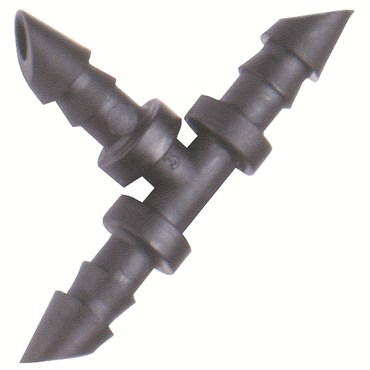 Rain Drip 1/4" Barbed Tee