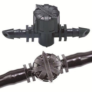 Rain Drip 1/4" Barbed Inline Valve