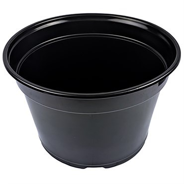 Grower Select 09.00 Coex MumPan Black 1.26gal Bulk 3160/PL - 9in OD x 6.25in H