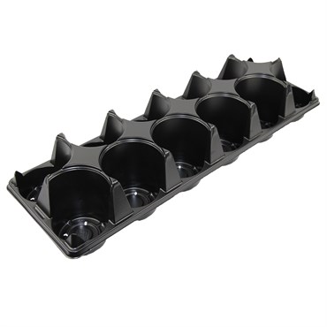 Grower Select 03.50 Transport Tray 12 Ts Black — Single Unit