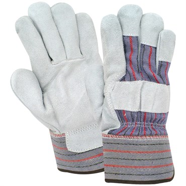 Red Steer Cowhide Leather Palm Large Glove