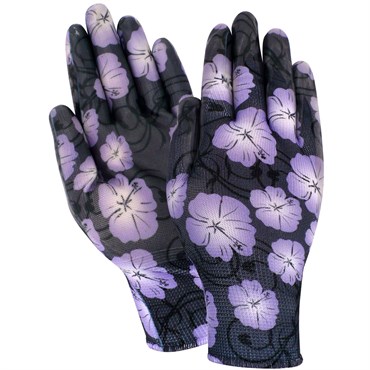 Red Steer Hibiscus Medium Glove