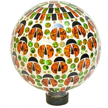 E-V 10' Ladybug Mosaic Globe