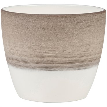 Scheurich 5.5" Espresso Cream 950/14 Planter