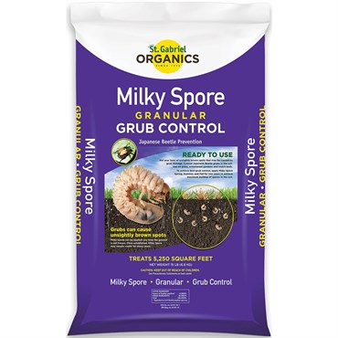 St Gabriel 15# Milky Spore Grub Control Spreader Mix Granules