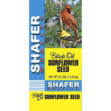 Sunflower, Shafer Small Black Oil Generic 25lb